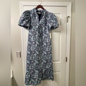 Tuckernuck Floral Dress in Blue